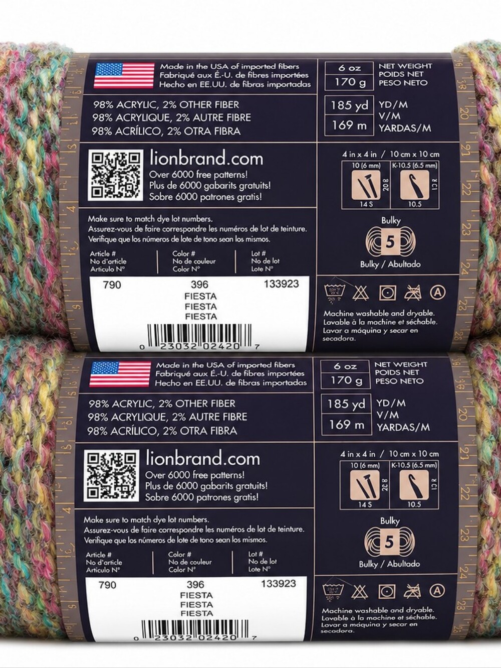 Lion Brand Homespun Yarn - Picture 3 of 4